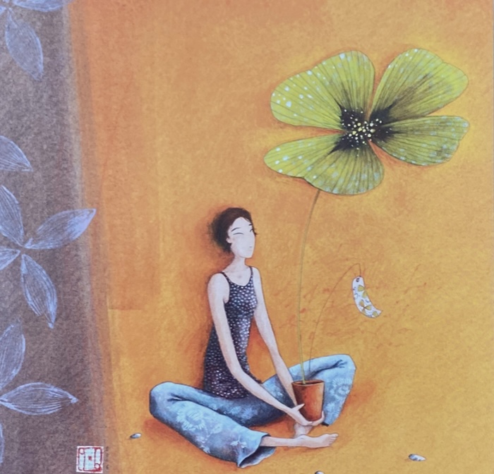 Yoga am Donnerstagmorgen